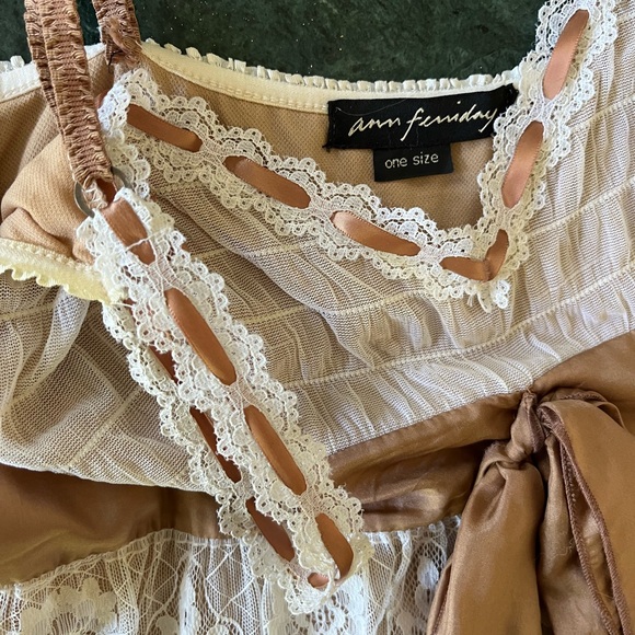 Vintage Ann Ferriday Lace Camisole - One Size - Picture 11 of 13